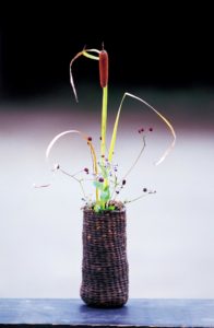 9月　姫蒲・吾亦紅・雁金草
